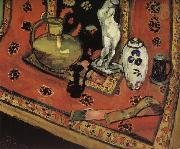 Henri Matisse The statue and vase on the Oriental carpet china oil painting artist